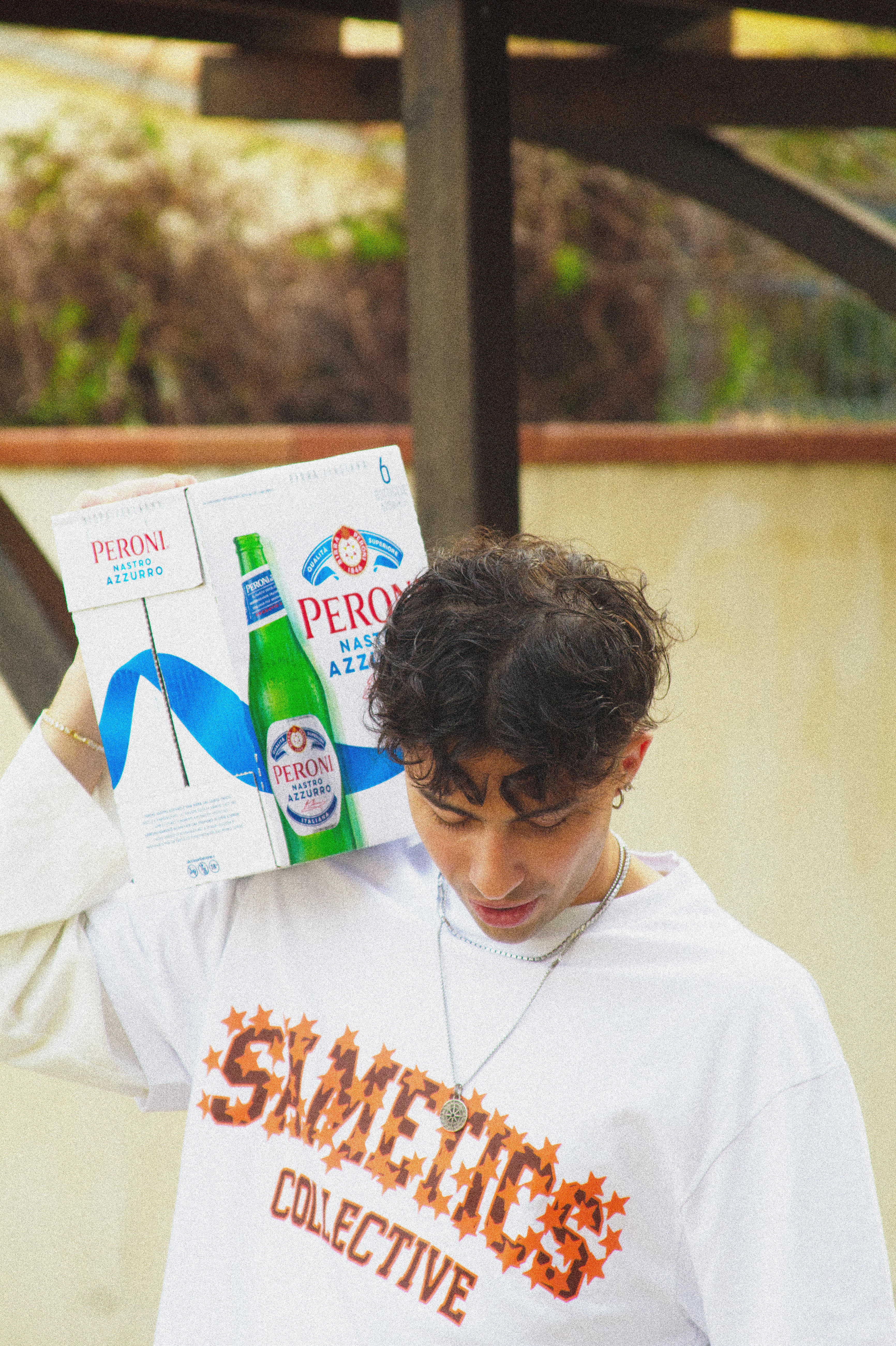 Orange Stars Tee
