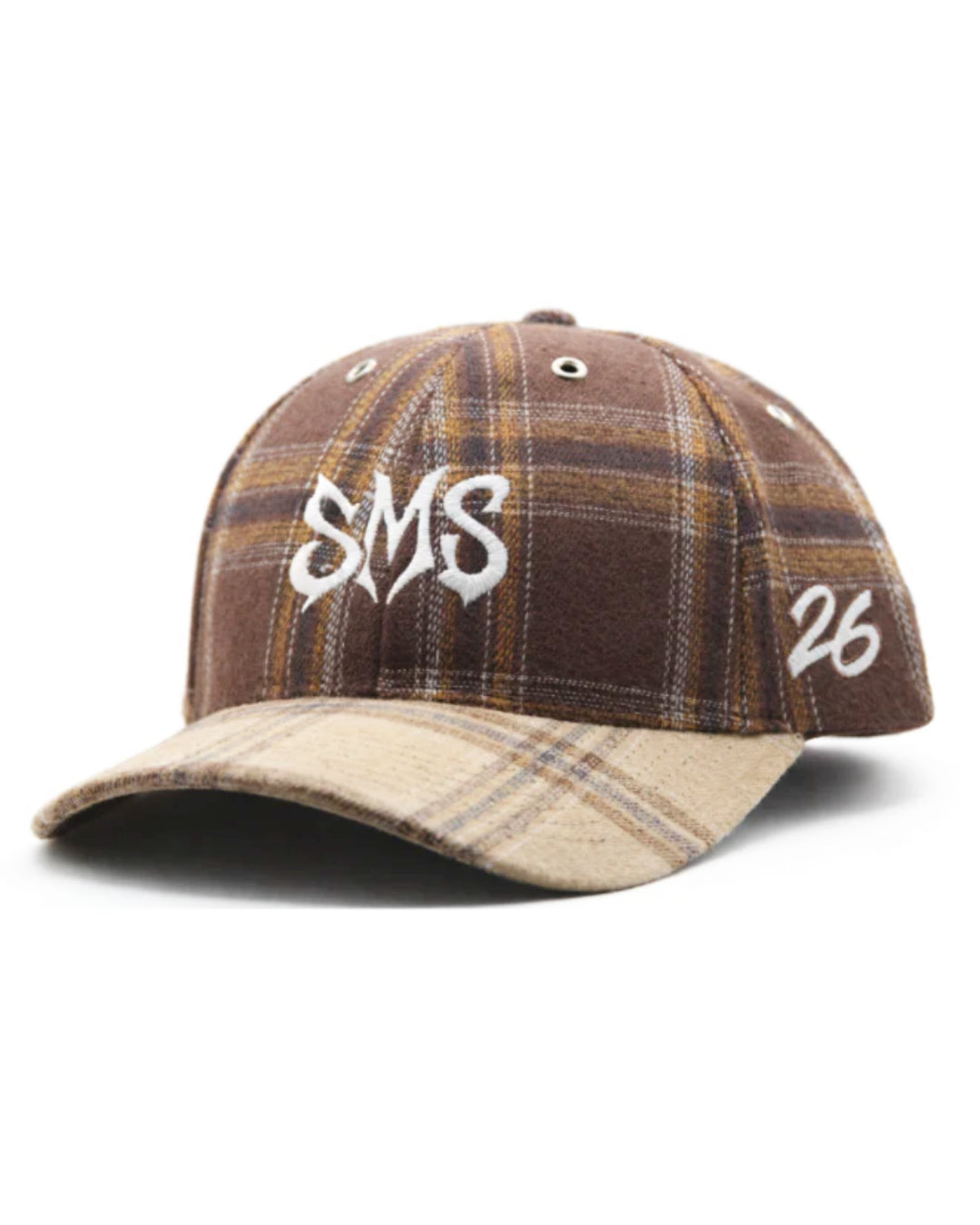 SMS PLAID CAP