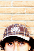 SMS PLAID CAP