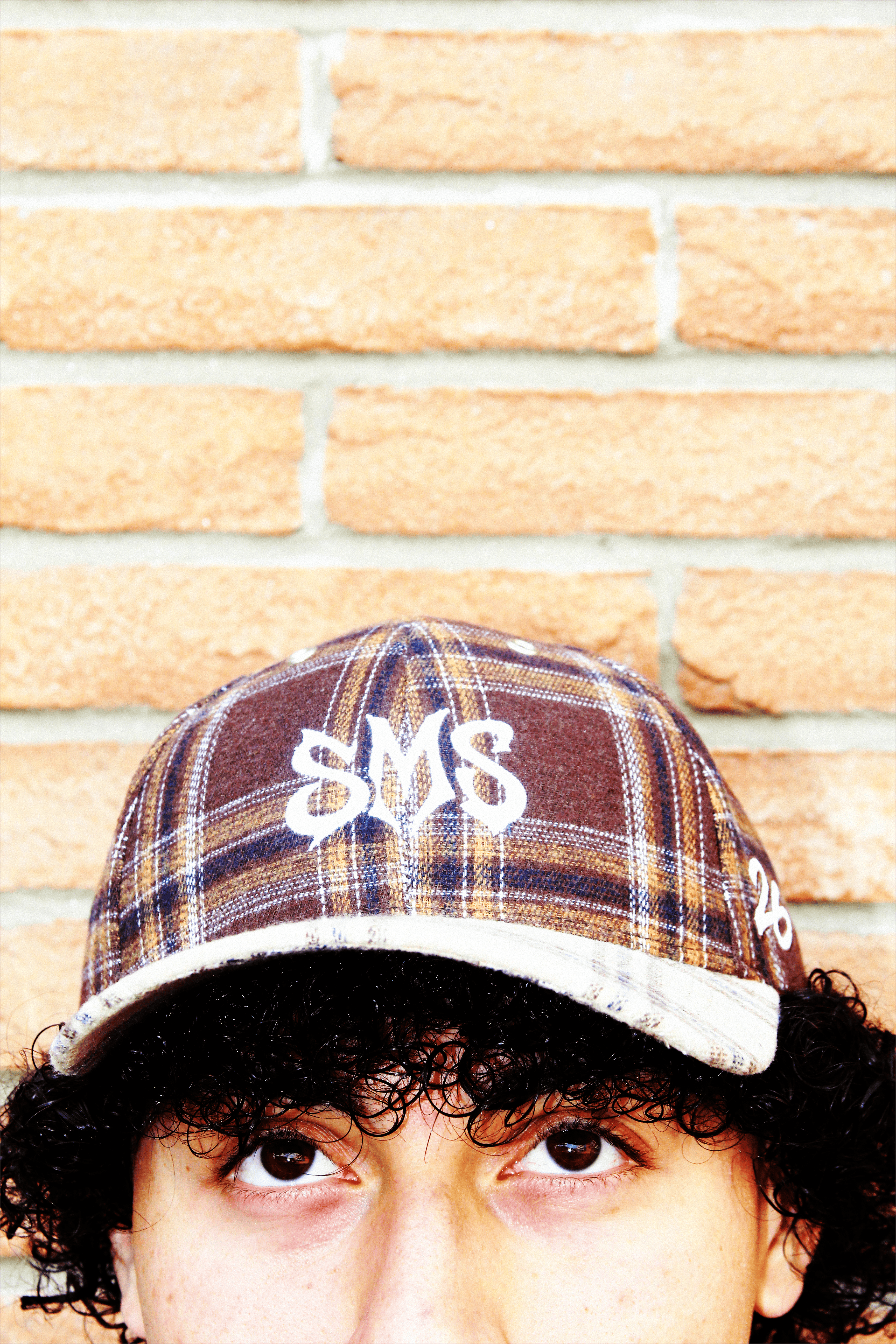 SMS PLAID CAP