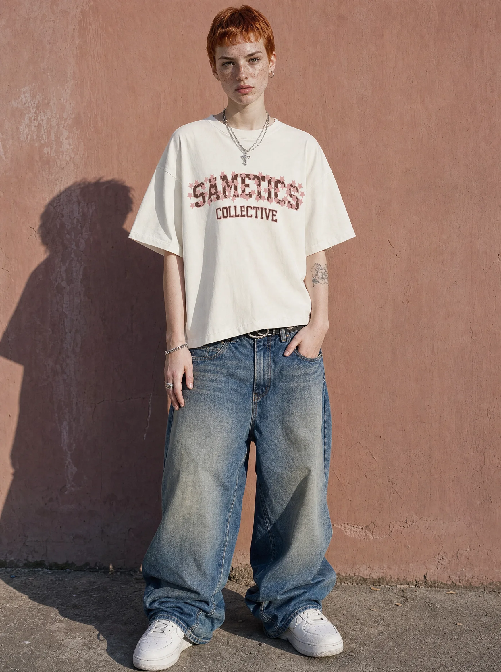Pink Stars tee Sametics — Immagine 1